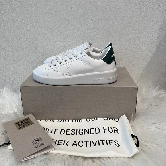 NIB Golden Goose ‘PURE STAR’ Sneaker Superstar Hi star Ball Stardan Women Sz 37 - Picture 6 of 9